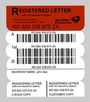 Registered Letter